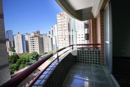 Varanda de apartamento à venda com 3 quartos, 90m² em Funcionários, Belo Horizonte