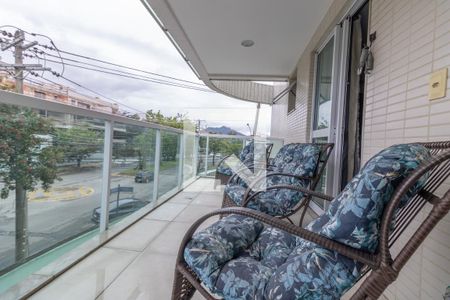 Varanda de apartamento à venda com 3 quartos, 103m² em Recreio dos Bandeirantes, Rio de Janeiro