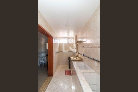 Apartamento à venda com 80m², 3 quartos e 1 vagaÁrea comum - Cozinha do Salão de festas