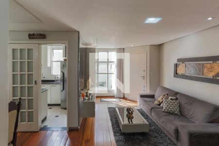 Sala de apartamento à venda com 4 quartos, 110m² em Santa Cruz, Belo Horizonte