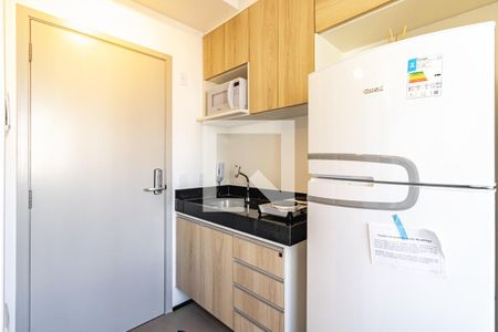 Studio - Cozinha de apartamento à venda com 1 quarto, 16m² em Vila Mariana, São Paulo
