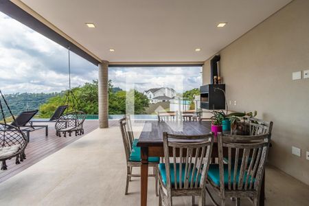Espaço Externo de casa de condomínio à venda com 4 quartos, 420m² em Alphaville, Santana de Parnaíba