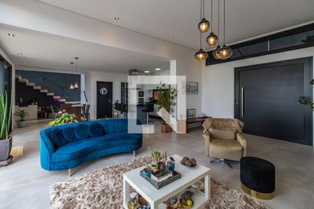 Sala de casa de condomínio à venda com 4 quartos, 327m² em Alphaville, Santana de Parnaíba