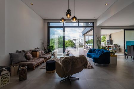 Sala de casa de condomínio à venda com 4 quartos, 327m² em Alphaville, Santana de Parnaíba