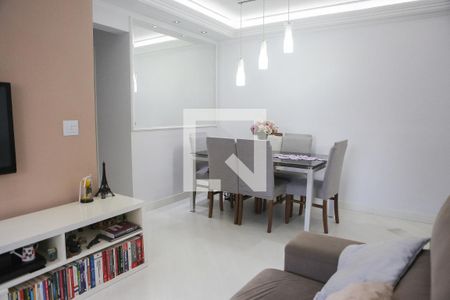 Sala de apartamento à venda com 3 quartos, 89m² em Vila Gilda, Santo André