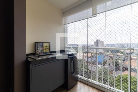 Varanda da Sala de apartamento para alugar com 2 quartos, 61m² em Parque Fongaro, São Paulo