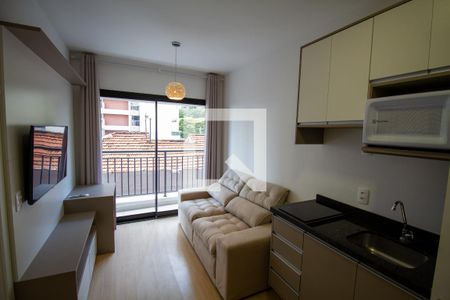 Studio para alugar com 30m², 1 quarto e sem vaga Studio para alugar com 30m², 1 quarto e sem vagaSala