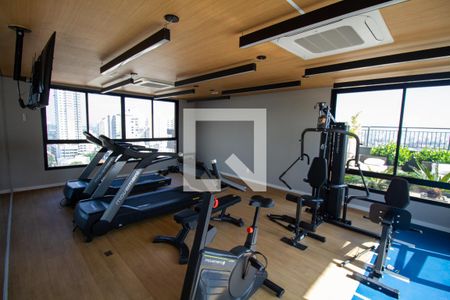 Studio para alugar com 30m², 1 quarto e sem vaga Studio para alugar com 30m², 1 quarto e sem vagaAcademia