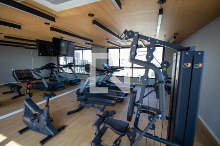 Studio para alugar com 30m², 1 quarto e sem vaga Studio para alugar com 30m², 1 quarto e sem vagaAcademia