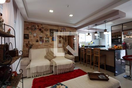 Sala de casa de condomínio para alugar com 3 quartos, 120m² em Jardim Colibri, Cotia
