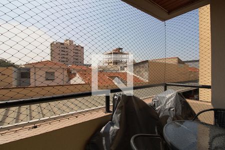 Varanda da Sala de apartamento à venda com 3 quartos, 70m² em Vila Firmiano Pinto, São Paulo