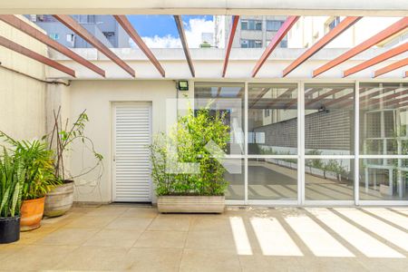Apartamento para alugar com 44m², 2 quartos e sem vagaÁrea comum - Salão de festas