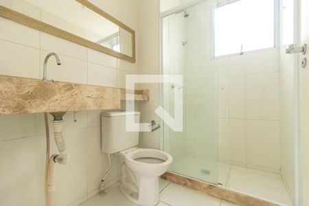 Apartamento para alugar com 47m², 2 quartos e 1 vagaDetalhe do Banheiro