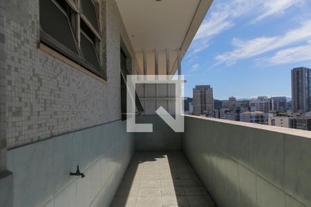 Sacada de apartamento para alugar com 2 quartos, 110m² em Gonzaga, Santos