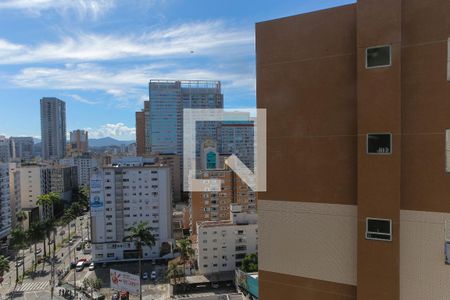 Vista de apartamento para alugar com 2 quartos, 110m² em Gonzaga, Santos