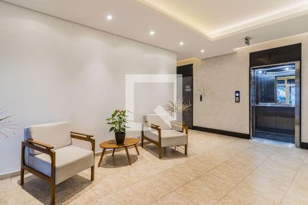 Hall Social de apartamento para alugar com 1 quarto, 44m² em Floresta, Porto Alegre