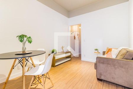 Sala de apartamento para alugar com 1 quarto, 44m² em Floresta, Porto Alegre