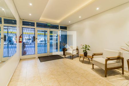 Hall Social de apartamento para alugar com 1 quarto, 44m² em Floresta, Porto Alegre