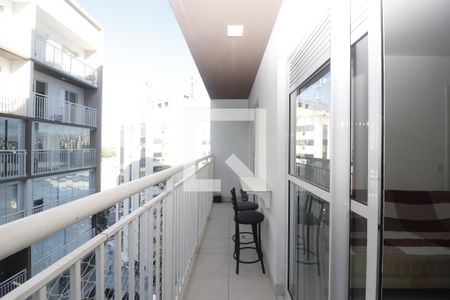 Apartamento para alugar com 38m², 1 quarto e sem vagaVaranda
