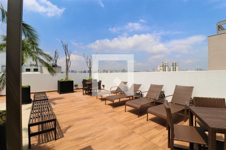 Apartamento para alugar com 38m², 1 quarto e sem vagaRooftop