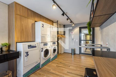 Studio para alugar com 27m², 1 quarto e sem vagaÁrea comum - Lavanderia