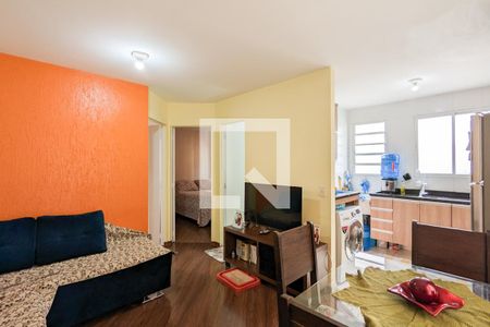 Sala de apartamento à venda com 2 quartos, 48m² em Nova Petrópolis, São Bernardo do Campo