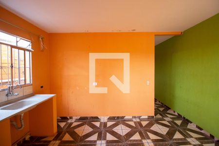 Cozinha de casa para alugar com 1 quarto, 65m² em Cidade Antônio Estêvão de Carvalho, São Paulo