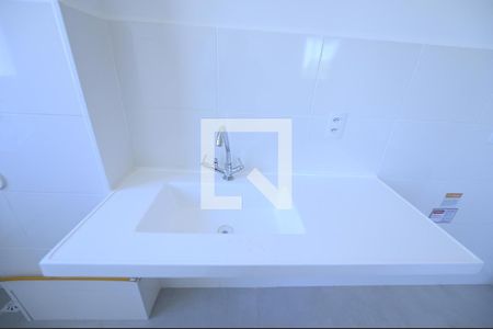 Cozinha de apartamento para alugar com 2 quartos, 44m² em Chácara São Pedro, Aparecida de Goiânia