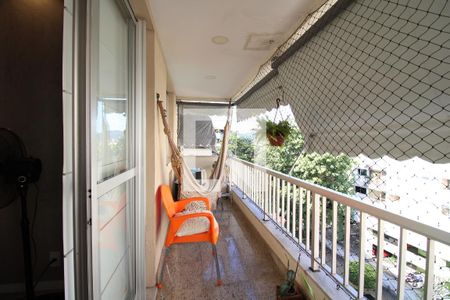 Varanda de apartamento para alugar com 3 quartos, 128m² em Anil, Rio de Janeiro