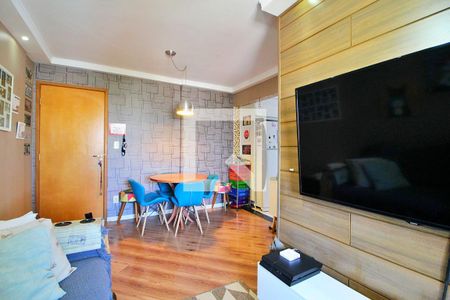 Sala de apartamento à venda com 2 quartos, 55m² em Vila Alpina, Santo André