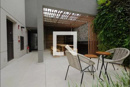 Studio à venda com 26m², 1 quarto e sem vagaChurrasqueira