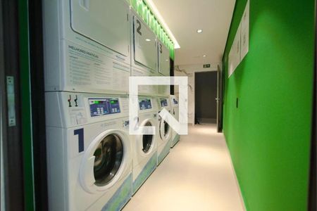 Studio para alugar com 26m², 1 quarto e sem vagaLavanderia