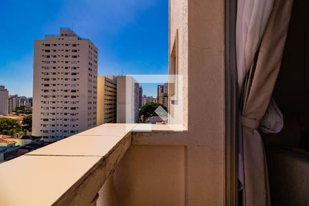 Varanda  de apartamento à venda com 1 quarto, 44m² em Mirandópolis, São Paulo
