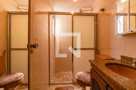 Banheiro  de apartamento à venda com 1 quarto, 44m² em Mirandópolis, São Paulo