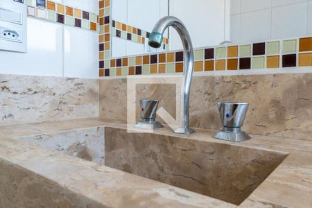 Apartamento para alugar com 50m², 1 quarto e 2 vagasBanheiro Detalhe