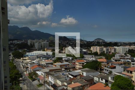 Vista da Suíte  de apartamento à venda com 3 quartos, 68m² em Taquara, Rio de Janeiro