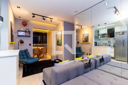Sala de apartamento para alugar com 2 quartos, 57m² em Vila Oratório, São Paulo