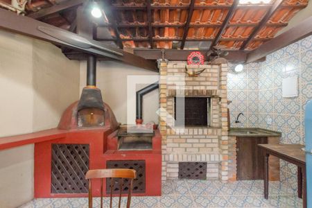 Casa para alugar com 75m², 2 quartos e 1 vaga Casa para alugar com 75m², 2 quartos e 1 vagaSalão de churrasqueira