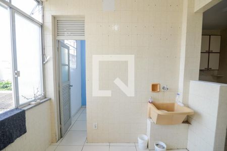 Área de Serviço de apartamento para alugar com 3 quartos, 105m² em Tijuca, Rio de Janeiro