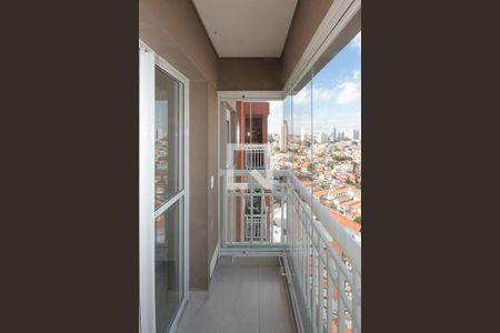 Varanda de apartamento para alugar com 1 quarto, 30m² em Parque da Vila Prudente, São Paulo