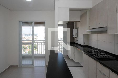 Sala e cozinha de apartamento para alugar com 1 quarto, 30m² em Parque da Vila Prudente, São Paulo