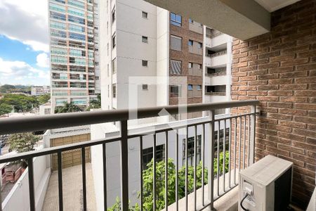 Sacada de kitnet/studio para alugar com 1 quarto, 21m² em Indianópolis, São Paulo