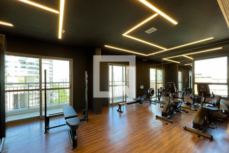 Studio para alugar com 21m², 1 quarto e sem vagaAcademia