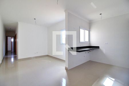 Sala/Cozinha de apartamento para alugar com 2 quartos, 140m² em Utinga, Santo André