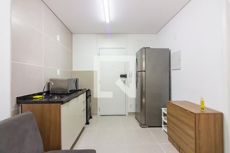 Sala e Cozinha  de apartamento para alugar com 1 quarto, 32m² em Centro, Osasco