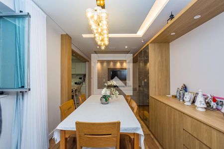 sala de jantar  de apartamento à venda com 3 quartos, 85m² em Nova Granada, Belo Horizonte