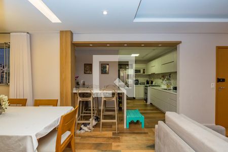 detalhes/sala de apartamento à venda com 3 quartos, 85m² em Nova Granada, Belo Horizonte