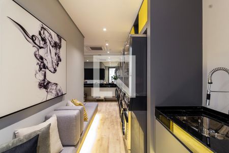 Studio à venda com 27m², 1 quarto e sem vagaLavanderia