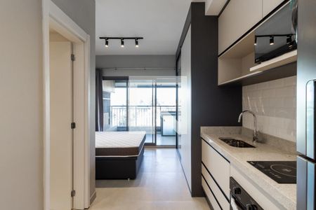 Studio à venda com 27m², 1 quarto e sem vagaCozinha