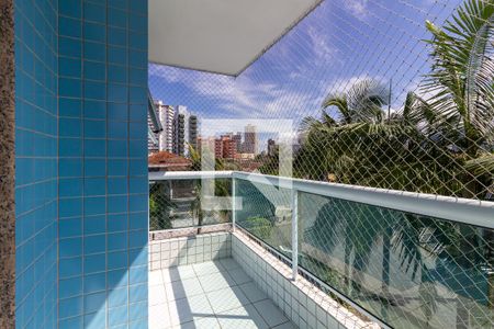 Varanda de apartamento para alugar com 2 quartos, 70m² em Vila Caiçara, Praia Grande
